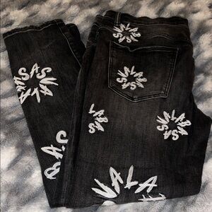 Valabasas Black Wash Jeans